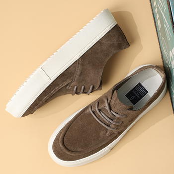 Άμεση προμήθεια από το εργοστάσιο, νέα ανδρικά παπούτσια για την άνοιξη, ρετρό, με κορδόνια, χοντρή σόλα, αυξημένη, casual, αναπνεύσιμα παπούτσια χαμηλού τοπ, όλα τα χρώματα