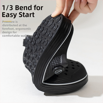 Ανδρικά παπούτσια Hole Shoes, καλοκαιρινά εξωτερικά ρούχα, casual, παντόφλες Baotou με αίσθηση κόμπου, ανδρικά σανδάλια θαλάσσης με μαλακή σόλα και οδήγηση