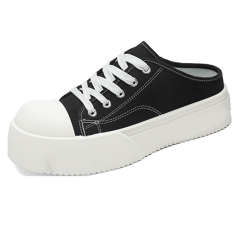 Pantofi sport casual de vară pentru bărbați, mărime plus, cu talpă groasă, cu vârful înălțat, Derby, pantofi casual din piele, 24326-Ax20