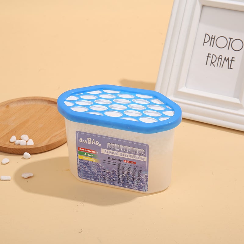 500 ml kvapiųjų medžiagų drėgmės sugėrimo dėžutė, namų sausinimo dėžutė, drabužių spintos drėgmei atspari priemonė, patalpų pelėsio sausinimo dėžutė, didmeninė prekyba