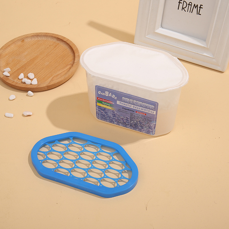 500 ml kvapiųjų medžiagų drėgmės sugėrimo dėžutė, namų sausinimo dėžutė, drabužių spintos drėgmei atspari priemonė, patalpų pelėsio sausinimo dėžutė, didmeninė prekyba