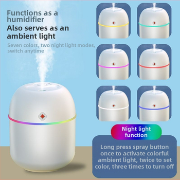 Légnedvesítő Kis Mini Nagy Ködmennyiség Hálószoba Születésnapi Ajándék Női Vízcsepp Párásító Aromaterápiás Gép Ágy melletti Használatra