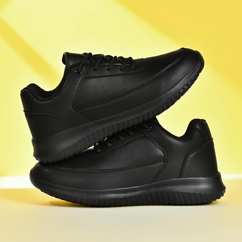 CrossBorder unisex csúszásgátló szakács munkacipő, fekete, minden évszakra, alapfelszereltség