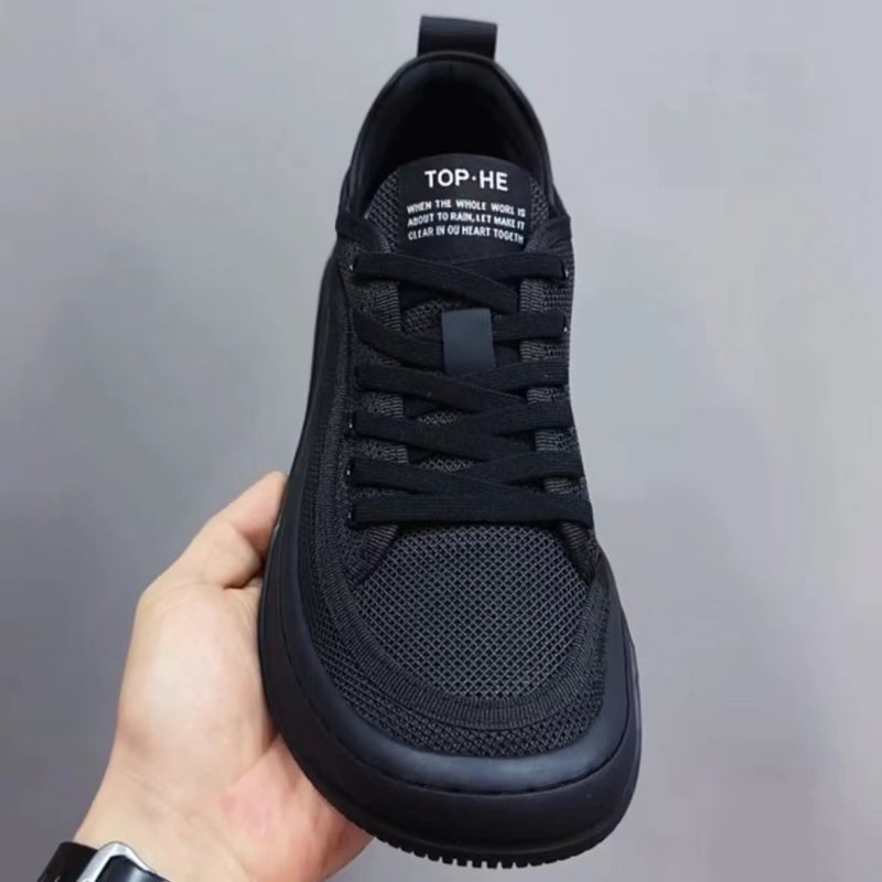 Pantofi bărbătești la modă, cu șireturi, textil, stil european, fără slip, stil de condus, material respirabil, plasă, pentru ținute albe, confortabili, sport, modă