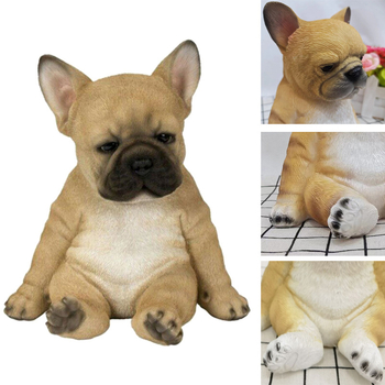 Δημιουργικά στολίδια ρητίνης για σκύλους, μελαγχολία, κοιμισμένος σκύλος, επιτραπέζιος κήπος, διακοσμητικά στολίδια ρητίνης κήπου