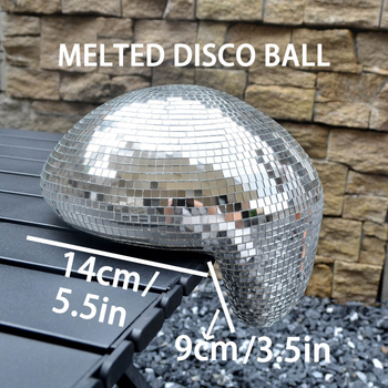 Χειροποίητες λιωμένες μπάλες ντίσκο Διακοσμητικά στολίδια Είδη πάρτι Διακόσμηση γενεθλίων Αφρώδης διακόσμηση σπιτιού