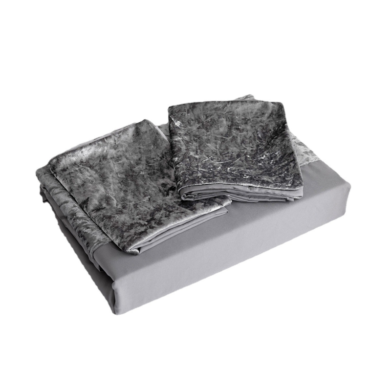 Mulaman Külkereskedelmi Lakástextil Ágynemű Háromrészes Garnitúra, Határokon Átnyúló Amazon Európai és Amerikai Méretű Bársony Illesztéses Paplanhuzat Készlet