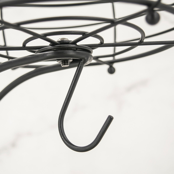 Δημιουργικό καλάθι φρούτων διπλής στρώσης με γάντζο μπανάνας για οικιακή χρήση, καλάθι φρούτων, ράφι αποθήκευσης, λεκάνη φρούτων, ευρωπαϊκό τραπεζάκι σαλονιού, σνακ, πιάτο αποξηραμένων φρούτων