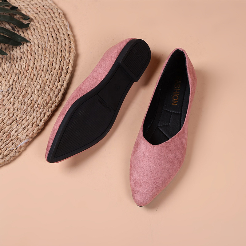 2024 Új Stílusú Lapos Egyrétegű Cipő Női Külkereskedelmi Nagy Méretű Doug Cipő Női Divatos, Minden Méretre Alkalmas, Általános Cipő Női Sekély Szájú Ladyshoes Női