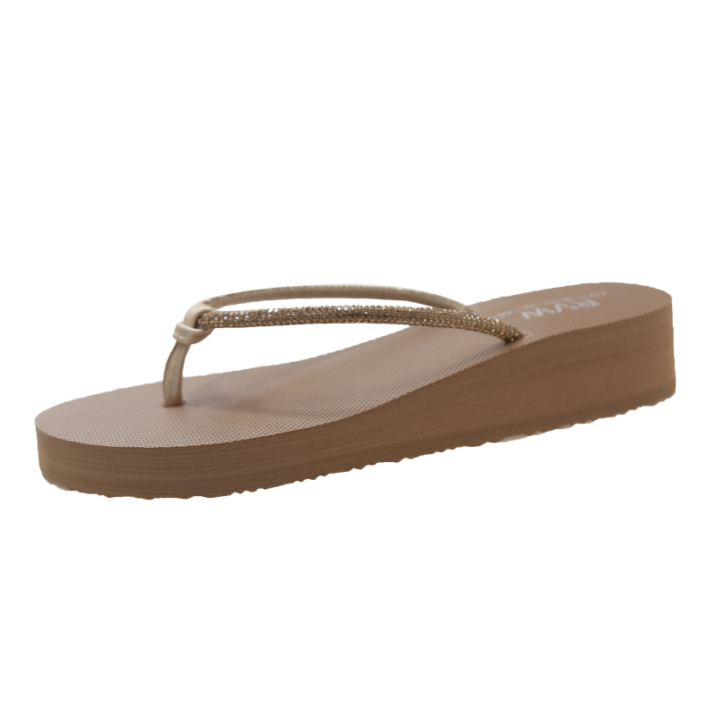 Sandale de plajă cu toc gros pentru femei, sandale de vară cu platformă, sandale de plaj ...