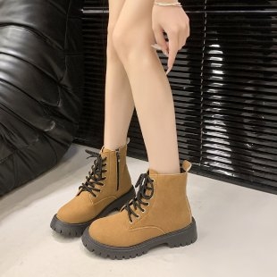 2025 Új Modell Határokon Átnyúló Külkereskedelmi Fűzős Martin Csizma Női, Temu Dropshipping Gyártó Nagykereskedelem