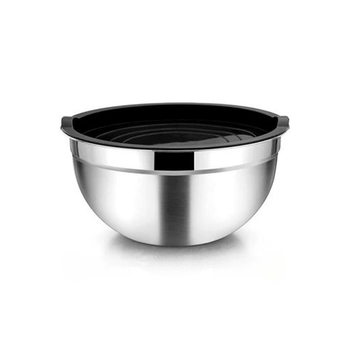 Nerūdijančio plieno kiaušinių dubuo, mišrus Salah dubuo su dangčiu ir dubeniu, virtuvės kepimo dubuo, daugiafunkcis vaisių dubuo