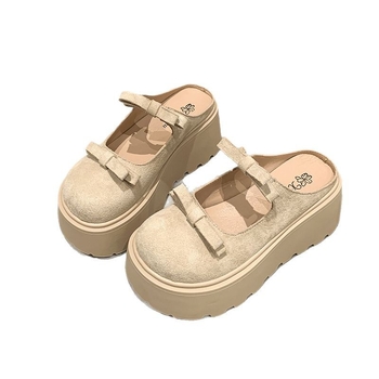 Storapadžiai „Birkenan“ moteriški batai, 2025 m. pavasario ir vasaros nauji universalūs lankeliai su paaukštintomis mažomis basutėmis moterims.