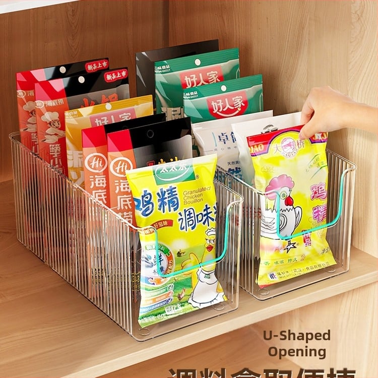 Virtuvės prieskonių lentynėlė su reguliuojamais skyriais, prieskonių maišelio laikiklis, daugiafunkcinė buitinių prieskonių laikymo dėžutė