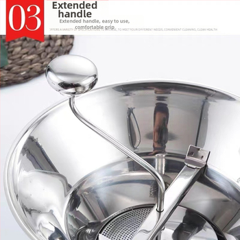 Nerūdijančio plieno daržovių malūnėlis daugiafunkcis daržovių tarka korėjietiškos japoniškos virtuvės daržovių bulvių smulkinimo ir presavimo maisto malūnėlis