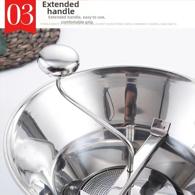 Многофункционална ренде за зеленчуци от неръждаема стомана, корейска и японска кухня, смилане и пресоване на картофи, храна за мелничка