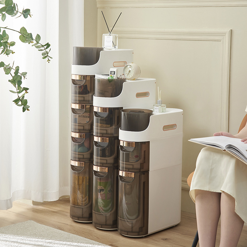 Valmis laos hulgimüügi sahtlitüüpi vahedega hoiukapp mitmesugune plastist sahtliga kapp vannitoa mitmekihiline sahtlitüüpi hoiukapp