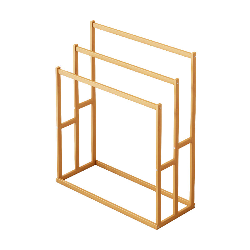 Rankšluosčių kabykla vonios kambariui, tualetui, bambukinei kelnių kabyklai, pakabinama lentynėlė, laikymo lentynėlė, vonios rankšluosčiai, nuimami, pastatomi ant grindų, paprasti