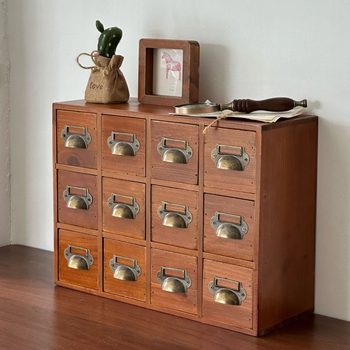 Puidust sissepääsuga lauaarvuti sahtlitüüpi koduvõtmete hoiustamine kodu elutoa kaunistused väike hiina meditsiinikapp tolmukindel kapp