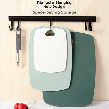 PP plastikinė nešiojama, prie sienos tvirtinama pjaustymo lentelė, trijų dalių rinkinys, maistinė, buitinė, virtuvės pjaustymo lentelė maisto papildams, daržovėms ir vaisiams