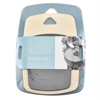 PP plastikinė nešiojama, prie sienos tvirtinama pjaustymo lentelė, trijų dalių rinkinys, maistinė, buitinė, virtuvės pjaustymo lentelė maisto papildams, daržovėms ir vaisiams