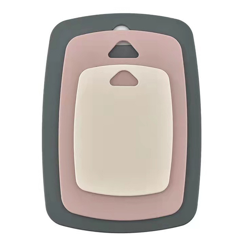 PP plastikinė nešiojama, prie sienos tvirtinama pjaustymo lentelė, trijų dalių rinkinys, maistinė, buitinė, virtuvės pjaustymo lentelė maisto papildams, daržovėms ir vaisiams