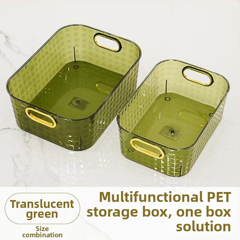 Prabangios, šviesios, prabangios, deimantinio rašto, akrilinės, didelės talpos, daiktadėžės, miegamojo, veido kaukės, kosmetikos laikymo lentynėlė