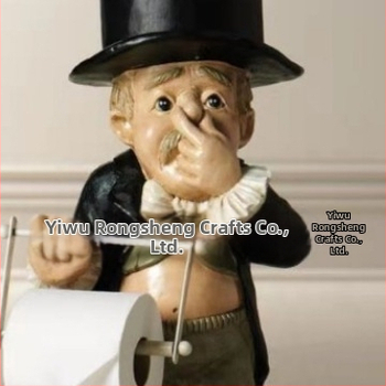 2021 Ανεξάρτητος Σταθμός Νέο Προϊόν Στολίδια Ρητίνης Κήπου Ρολό Χαρτί Γιαγιά Μικρά Στολίδια Άγαλμα Αυλή Διακοσμήσεις Εργοστάσιο