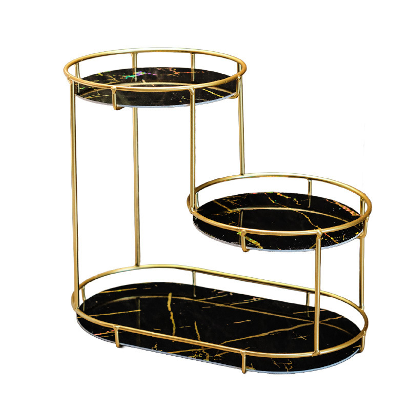 Lengvas, prabangus, daugiasluoksnis, stalinis, vonios kambario laikymo stovas, tualetinio staliuko organizatorius, vonios kambario kriauklės kosmetikos laikymo stovas