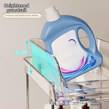 Ράφι αποθήκευσης κάτω από τον νιπτήρα, συρόμενο ντουλάπι, πολυλειτουργικό φινίρισμα, τουαλέτα, ντουλάπι μπάνιου, πλαστικοποιημένη ράφια