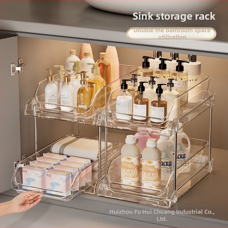 Kriauklė po praustuvu Daiktadėžė Ištraukiama spintelė Daugiafunkcinė apdaila Tualetas Vonios kambario spintelė Daiktadėžė Laminuota lentynėlė