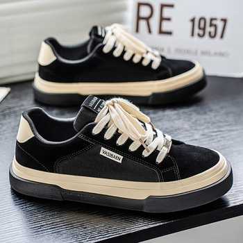 Vīriešu apavi 2025. gadā Jaunas vasaras elpojošas, modernas, daudzpusīgas, ikdienas kedas Vīriešu vieglas, mīkstas zoles, nodilumizturīgas sporta kedas