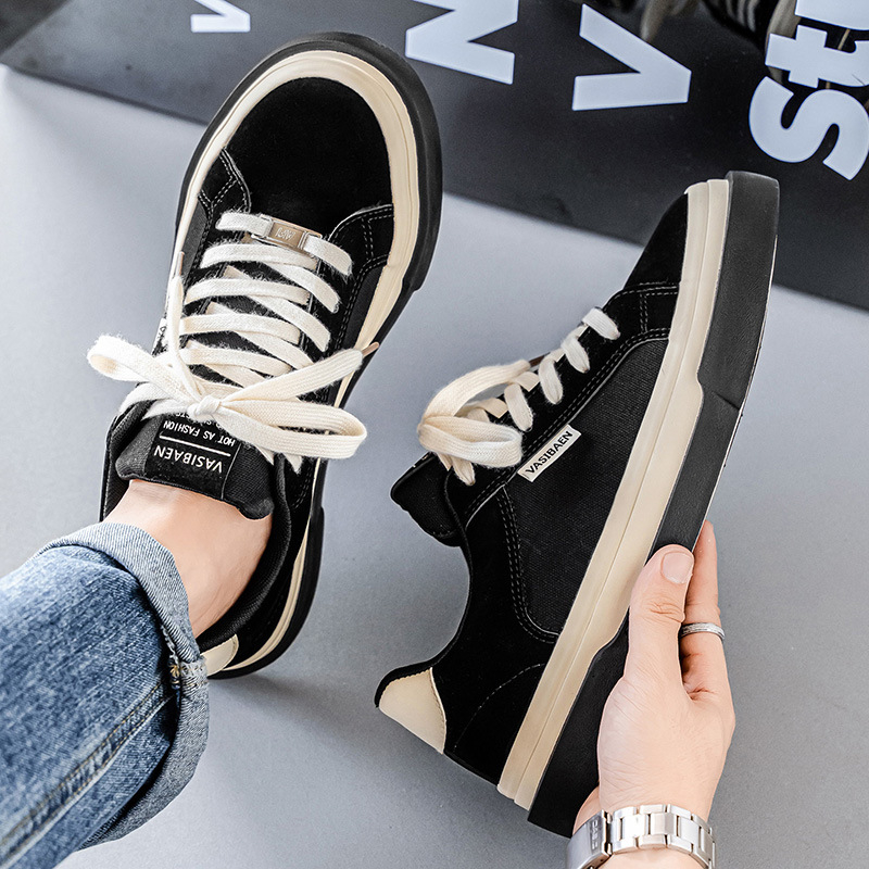 Vīriešu apavi 2025. gadā Jaunas vasaras elpojošas, modernas, daudzpusīgas, ikdienas kedas Vīriešu vieglas, mīkstas zoles, nodilumizturīgas sporta kedas