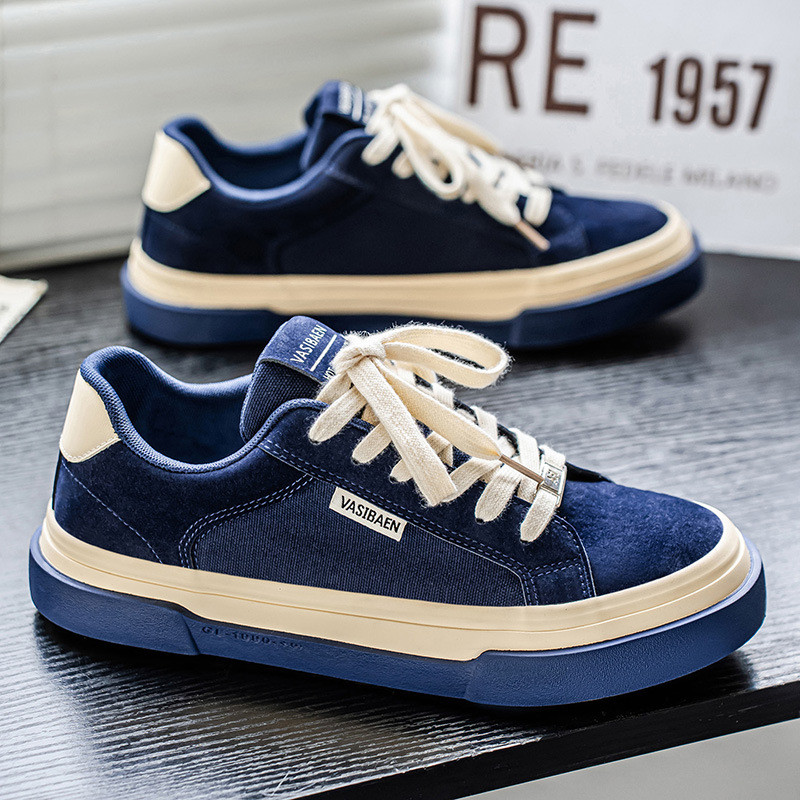 Vīriešu apavi 2025. gadā Jaunas vasaras elpojošas, modernas, daudzpusīgas, ikdienas kedas Vīriešu vieglas, mīkstas zoles, nodilumizturīgas sporta kedas