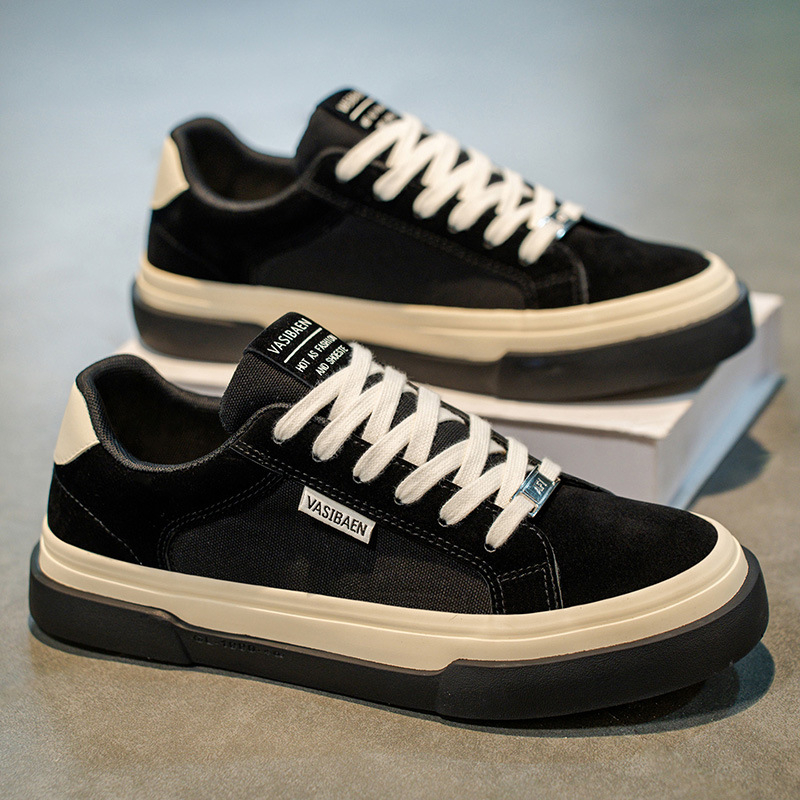 Vīriešu apavi 2025. gadā Jaunas vasaras elpojošas, modernas, daudzpusīgas, ikdienas kedas Vīriešu vieglas, mīkstas zoles, nodilumizturīgas sporta kedas