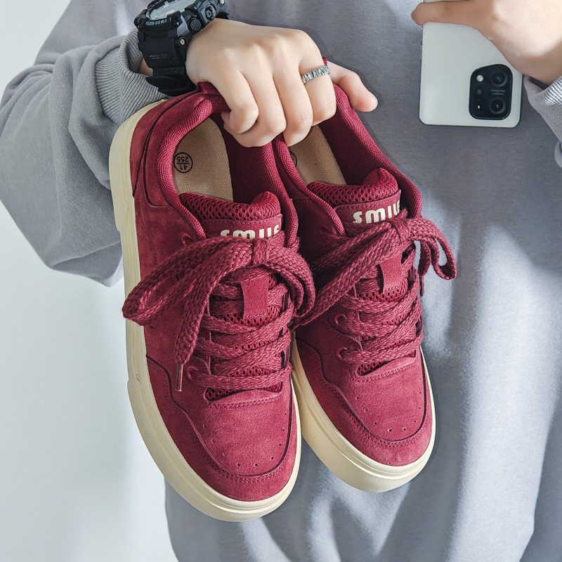 Pantofi de toamnă pentru bărbați, la modă, 2024, pantofi de pânză noi, design casual, stil Hong Kong, pantofi pentru bărbați la modă