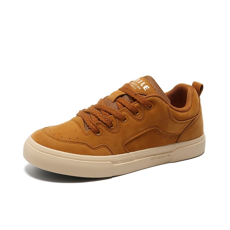 Pantofi de toamnă pentru bărbați, la modă, 2024, pantofi de pânză noi, design casual, stil Hong Kong, pantofi pentru bărbați la modă