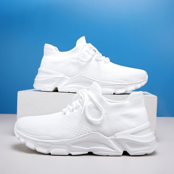 Tarpvalstybiniai plius dydžio užsegami moteriški batai mamos batai vasariniai austi kvėpuojantys vieno sluoksnio batai lengvi minkšto padu batai senam tinklelio paviršiniam transportui