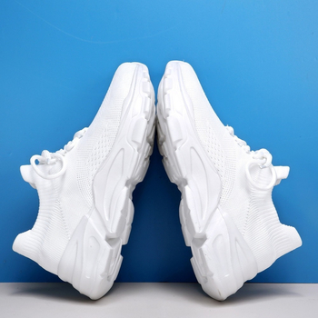 Γυναικεία παπούτσια Slip-on για μεγάλα μεγέθη, σε διάφορα μεγέθη, Παπούτσια για μητέρες, Καλοκαιρινά, αναπνεύσιμα, μονόστρωτα παπούτσια με υφαντό ύφασμα, Ελαφριά παπούτσια με μαλακή σόλα για μεταφορά σε παλιές επιφάνειες από διχτυωτό υλικό