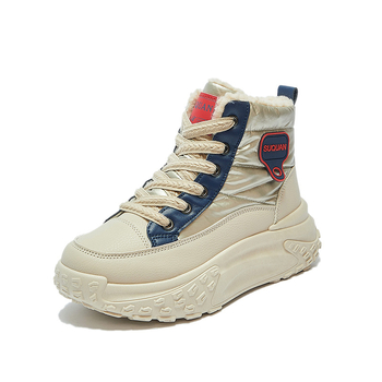 Χειμερινά Παπούτσια Torre με Φόδρα από Φλις, Νέα Κορεάτικα Στυλ, Φοιτήτρια, Χοντρή Σόλα, Αύξηση Ύψους, Ζεστά K6719