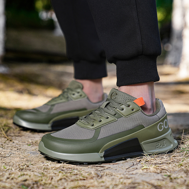 E Home City Terepfutó cipők Könnyű, ütéscsillapító bőr, vízálló sportcipő Könnyű, divatos hétköznapi cipők