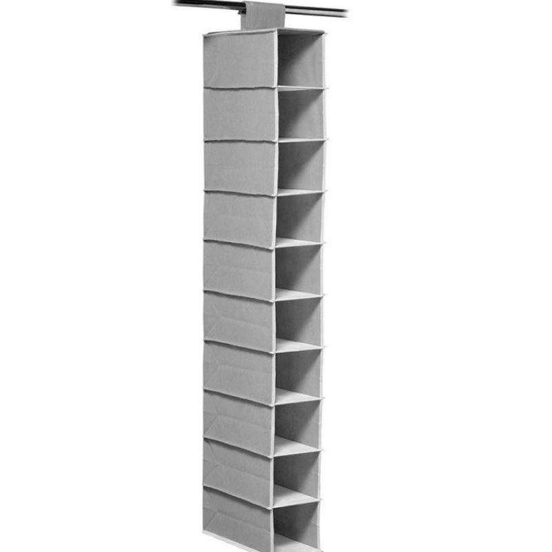 Piiriülene riidekapi sokkide, aluspesu hoiukott 10 riidest hoiukott hulgimüügiks