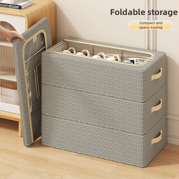 Κουτί αποθήκευσης παπουτσιών οικιακής χρήσης με μοτίβο κλειδαριάς, πτυσσόμενο κουτί αποθήκευσης από παχύ ατσάλινο πλαίσιο, κουτί αποθήκευσης παπουτσιών στο κάτω μέρος του κρεβατιού