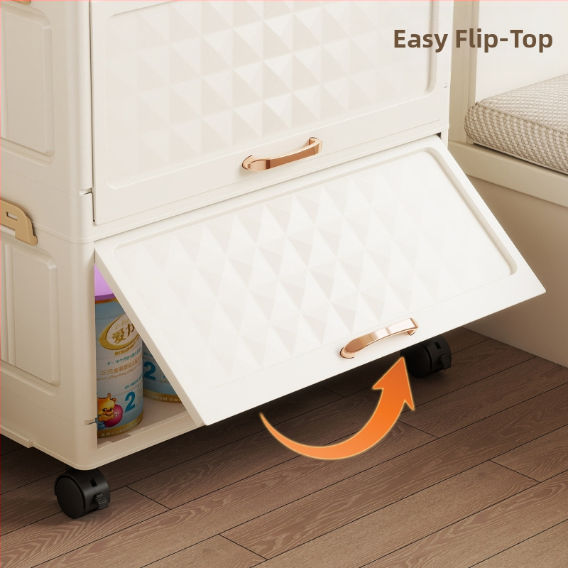 Стойка за съхранение на играчки за хол, закуски за пода, удебелен шкаф за съхранение в общежитието, проста рамка за съхранение с колелца, комбиниран шкаф за съхранение