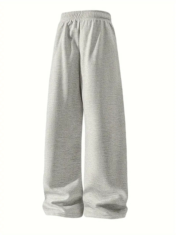 [Határokon átnyúló] Európai és amerikai férfi kültéri, alkalmi, laza, lélegző nadrág, tiszta színű, alkalmi, divatos sportnadrág, háromrészes szett