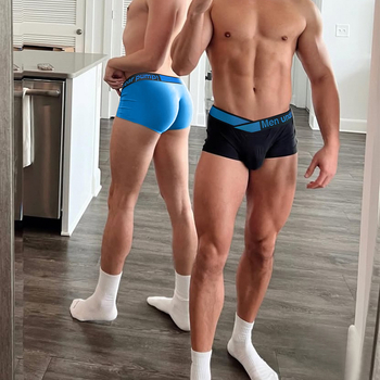 Vyriški apatiniai iš kvėpuojančios medvilnės. Vyriškos bokserinės trumpikės. Vyriškos madingos šortai. Plonos keturių sezonų jaunimo kelnės. Mp2577.