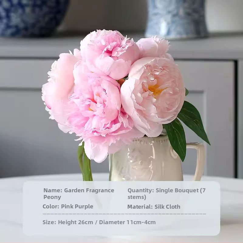 Безсмъртен дух, букети от божури, букети от изкуствени цветя, декорации за хол, декорации за маса, сватбени декорации, реквизит от изкуствени цветя