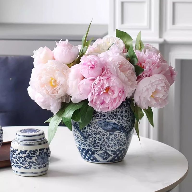 Halhatatlan szellem, bazsarózsa csokrok, művirág csokrok, nappali asztaldíszek, esküvői dekorációk, művirág kellékek