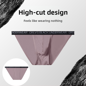 ORLVS „Shake Fast Hand Live“ vienspalviai modaliniai apatiniai, kvėpuojantys, patogūs, aukštos šakutės kelnaitės OR6102