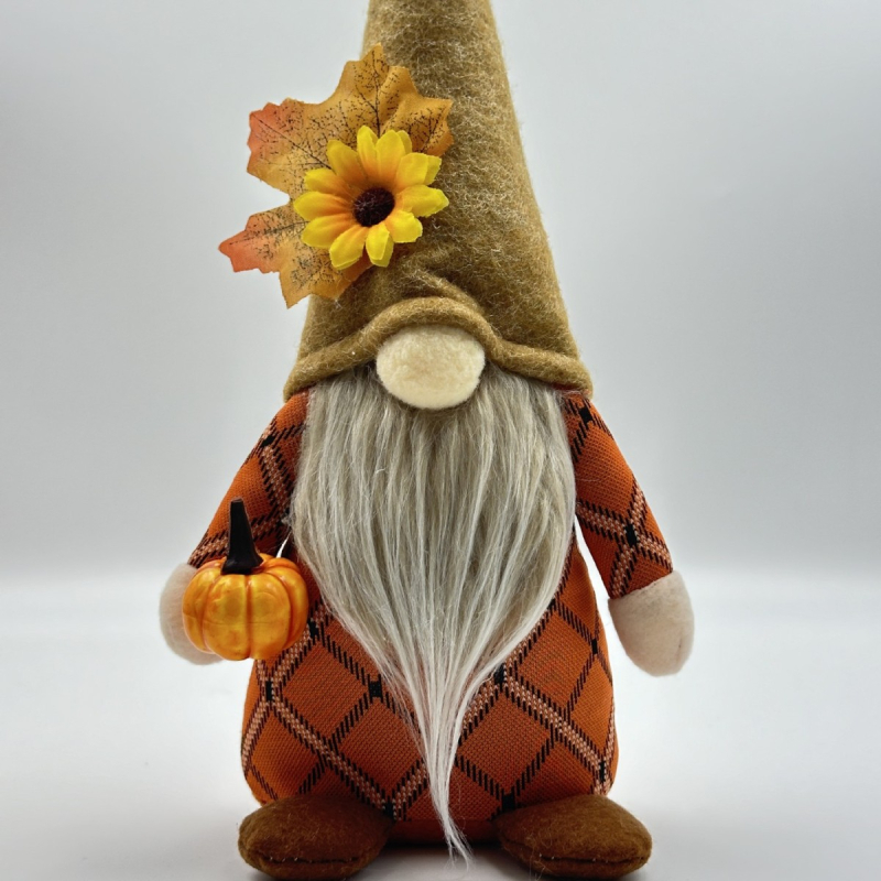 Határokon átnyúló aratóünnep Őszi tök Arctalan baba Hálaadás Rudolf baba Madárijesztő Pásztori stílusú dísz